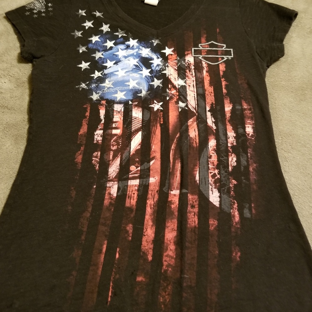 Ladies Harley Davidson cotton shirt